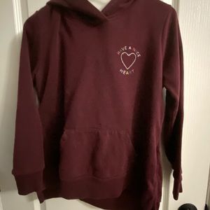 Old Navy Maroon Sweatshirt